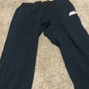 Nike draw string sweat pants